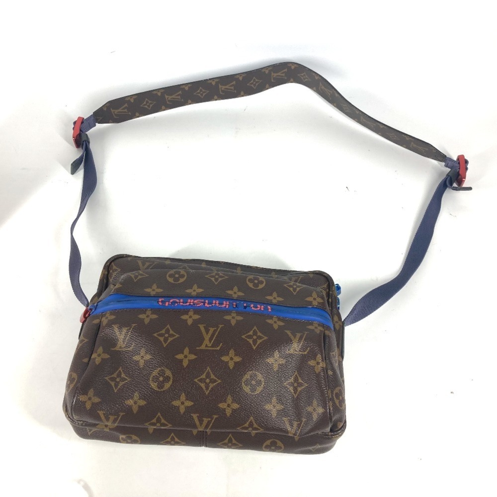 LOUIS VUITTON M43843 Monogram PM Shoulder Bag Canvas Men's Women's Brown G-24... - Picture 4 of 16
